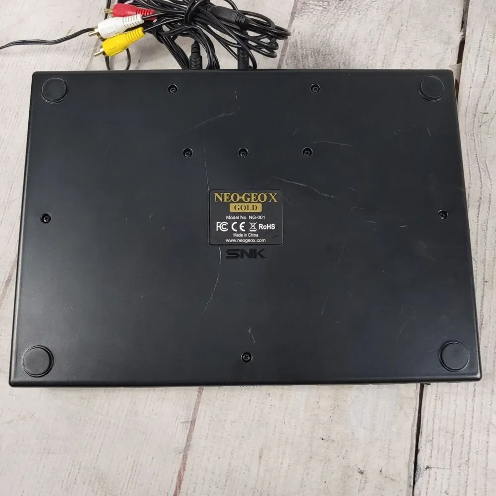 SNK NEO-GEO X Limited Edition Console - DOCK + CABLES ONLY - Tested Working
